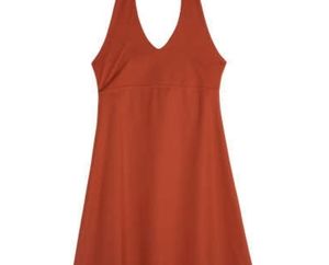 Patagonia  Morning glory halter dress M orange